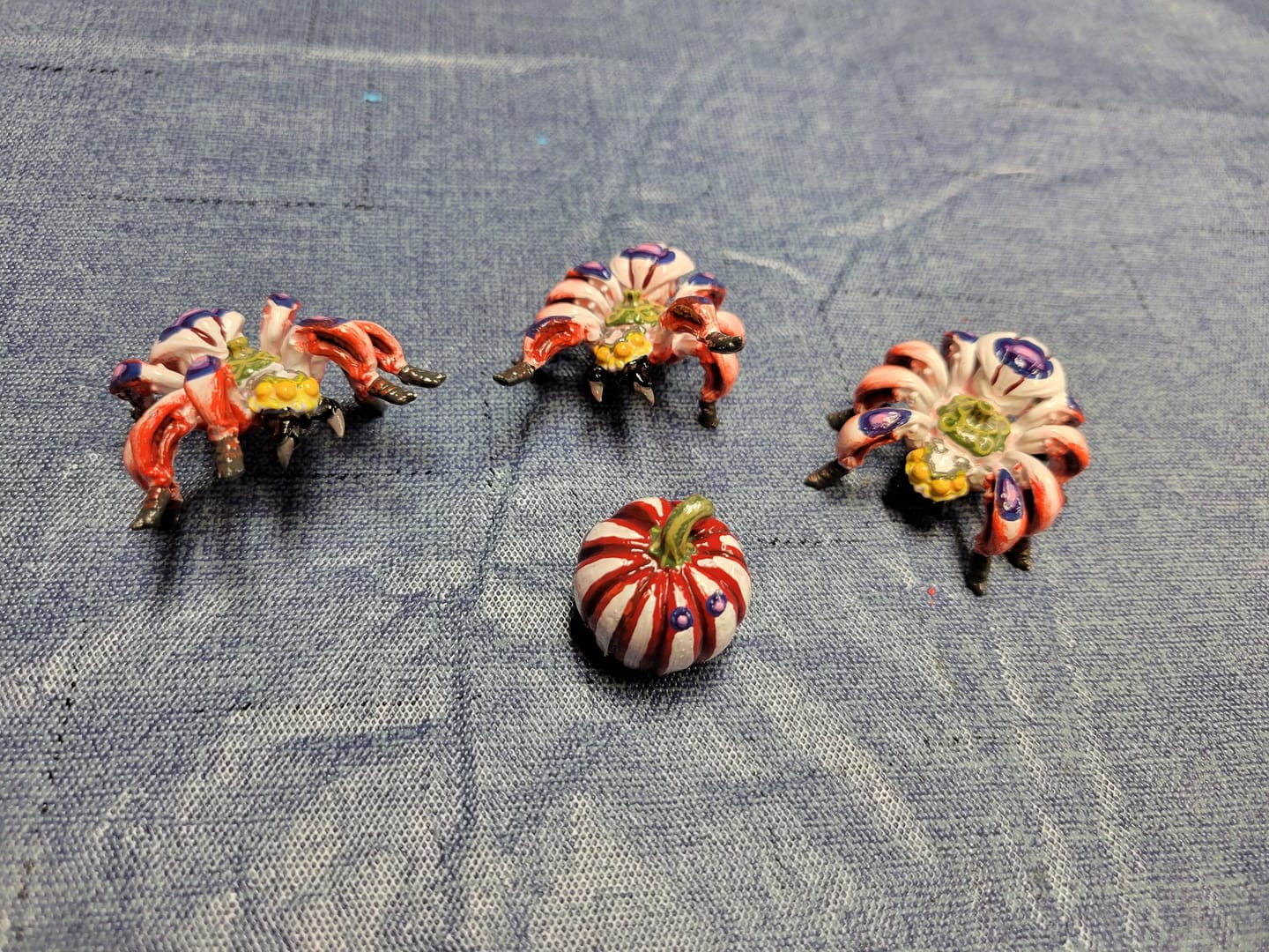 Customer photo review of Pumpkin Spiders - Ambush Hord