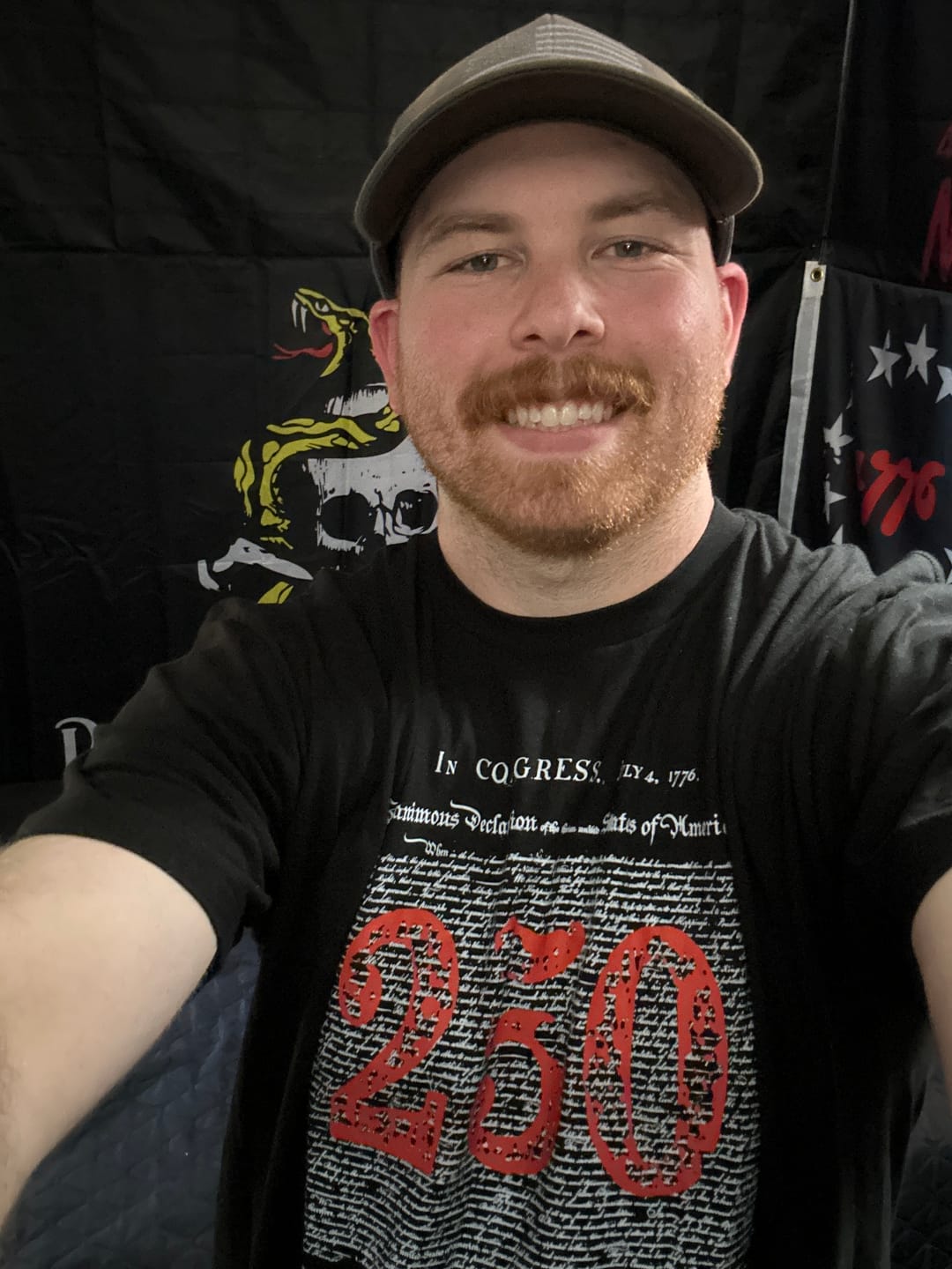 Customer photo review of FREE Declaration 250 Tee