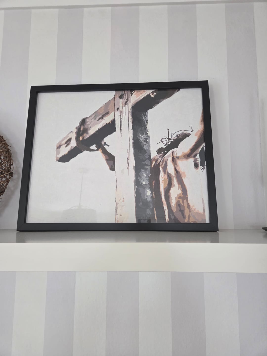 Customer photo review of Malen nach Zahlen - Jesus am Kreuz