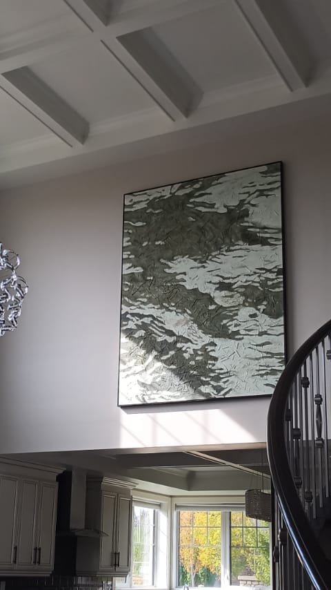 Customer photo review of Wabi-Sabi Wall Art #TX050