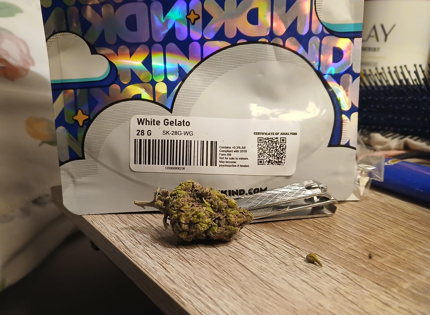 Customer photo review of KIND - White Gelato - 28 Grams - Indica