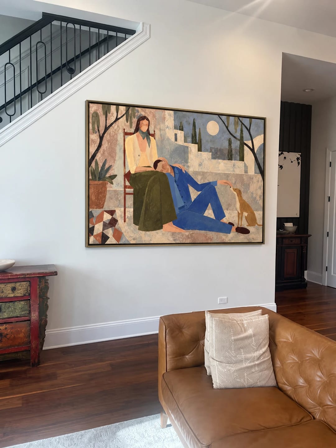Customer photo review of Modern Folk Art｜Moonlit Companions