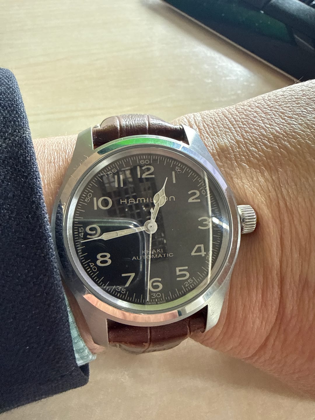 Customer photo review of Reloj Hamilton H70605732 Khaki Field Murph Kit Correas Interestelar 42mm