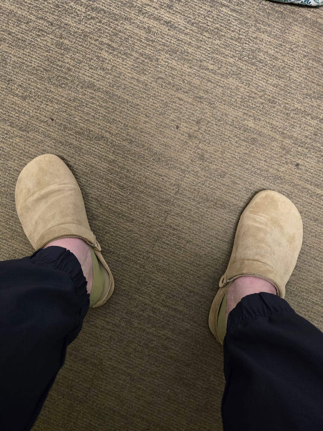 Customer photo review of Serene I - Comfortable Barefoot Mules