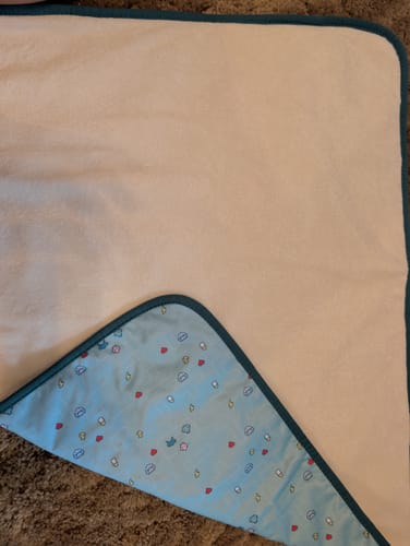 Customer photo review of 🎁 Ultra-Soft Bamboo Machine Washable and Wipeable Diaper Change Mat (100% off)