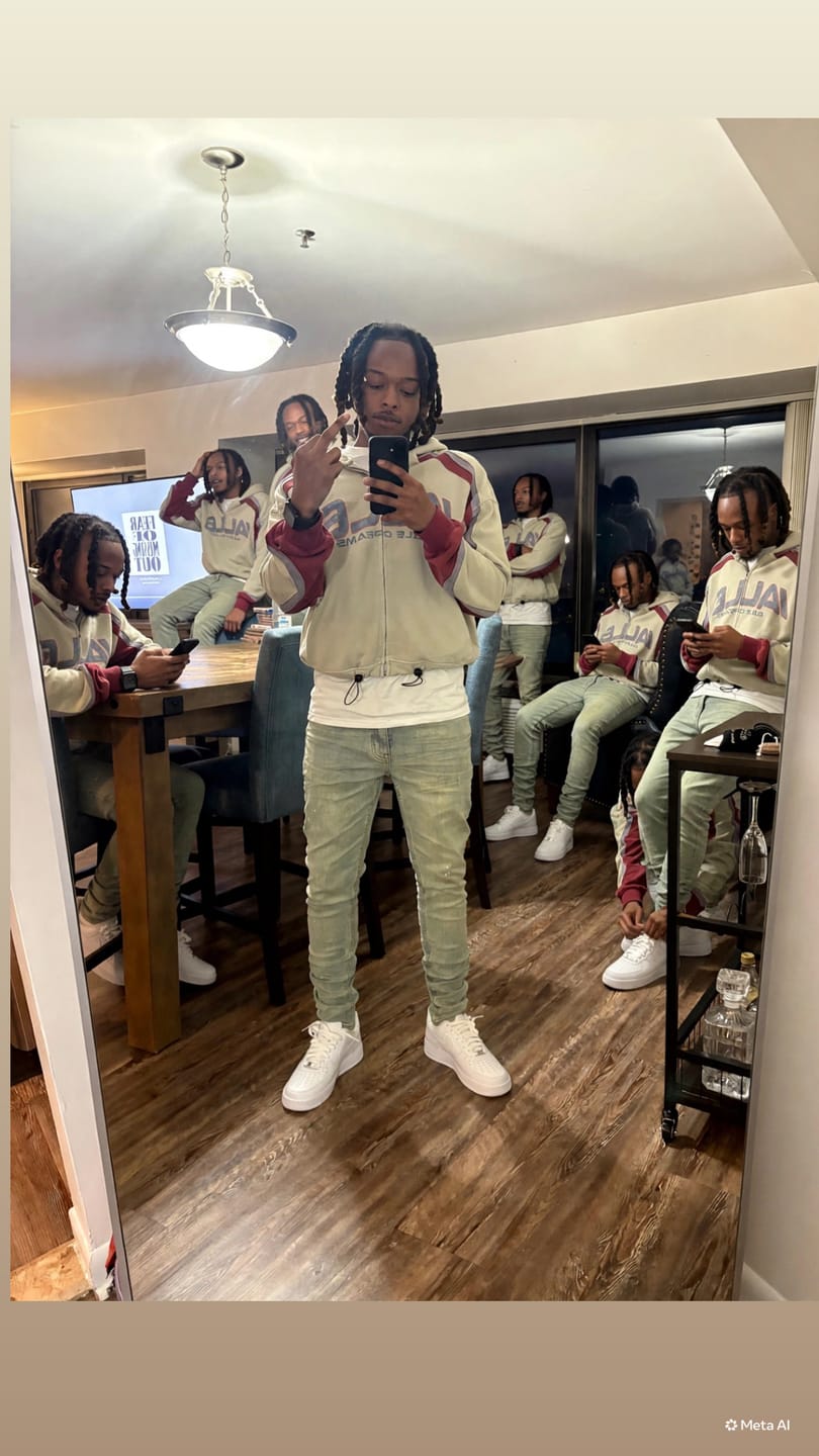 Customer photo review of Vale Forever Rocket Zip Up Hoodie White