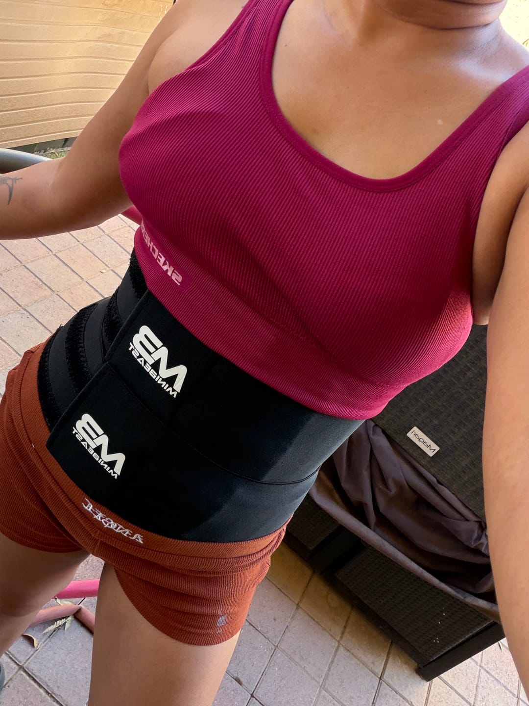 Customer photo review of Thermo Waist Trainer
