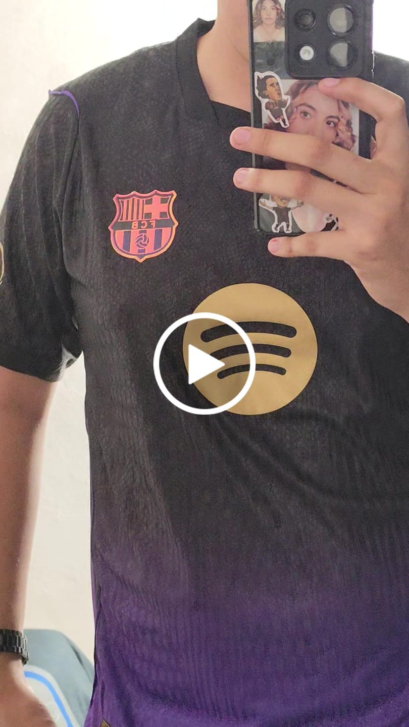 Customer video review of Producto: FC Barcelona 2026/27 Visitante Versión Jugador