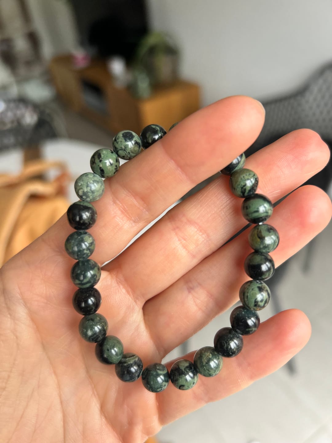 Customer photo review of Bracelet Jaspe Kambaba