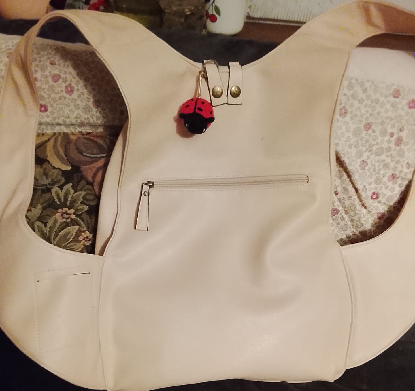 Customer photo review of Le sac à dos Vegan Original - Ergonomique et Antivol.