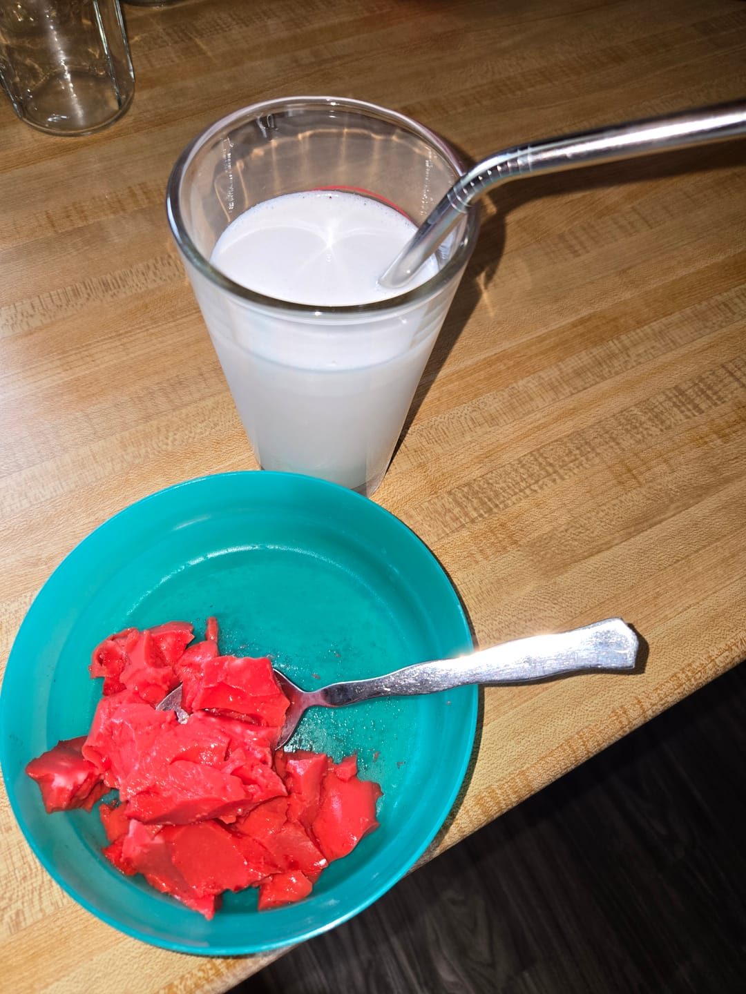 Customer photo review of Whey Protein Isolate with Organic Vanilla