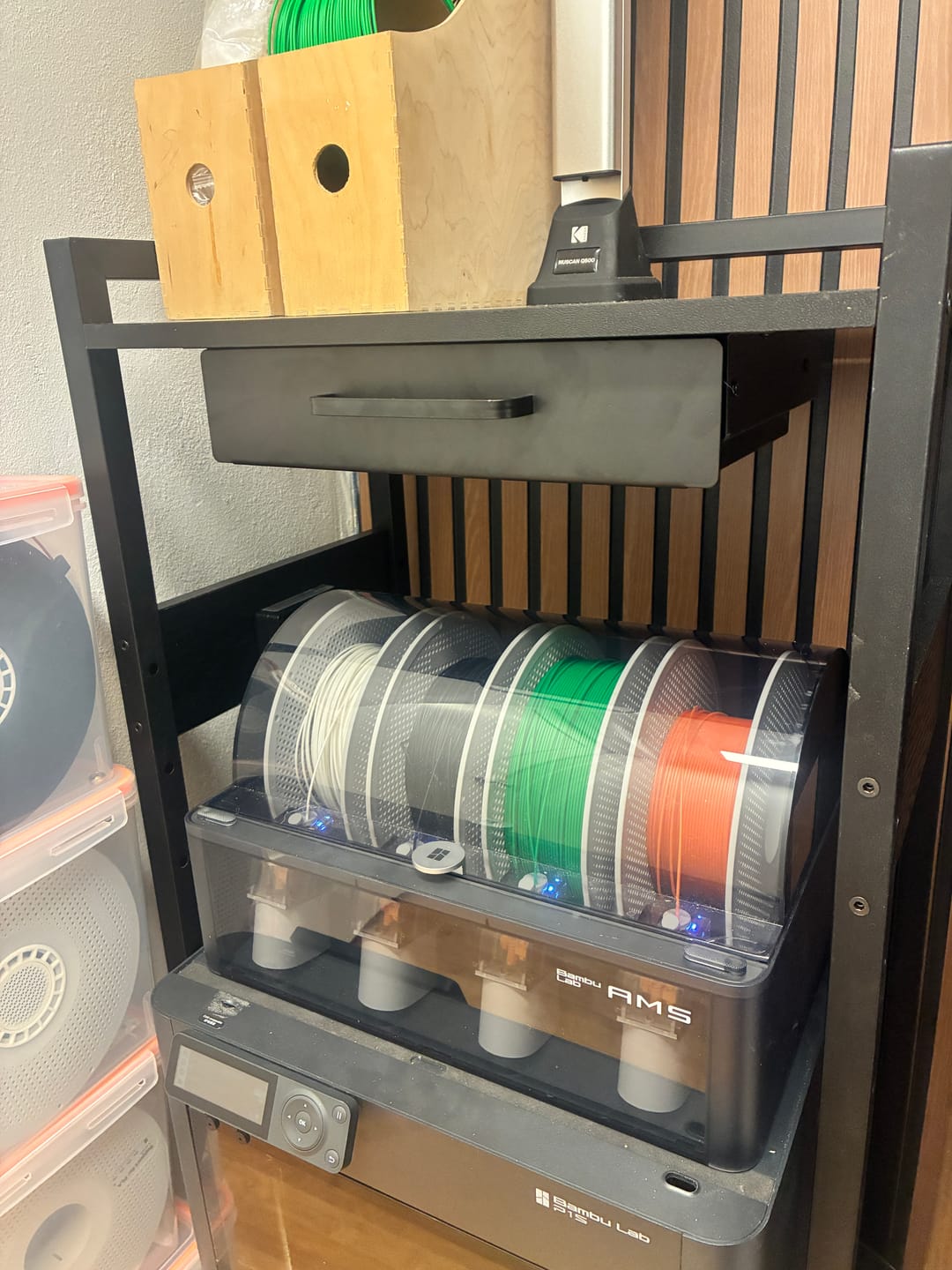 Customer photo review of Under Desk Drawer