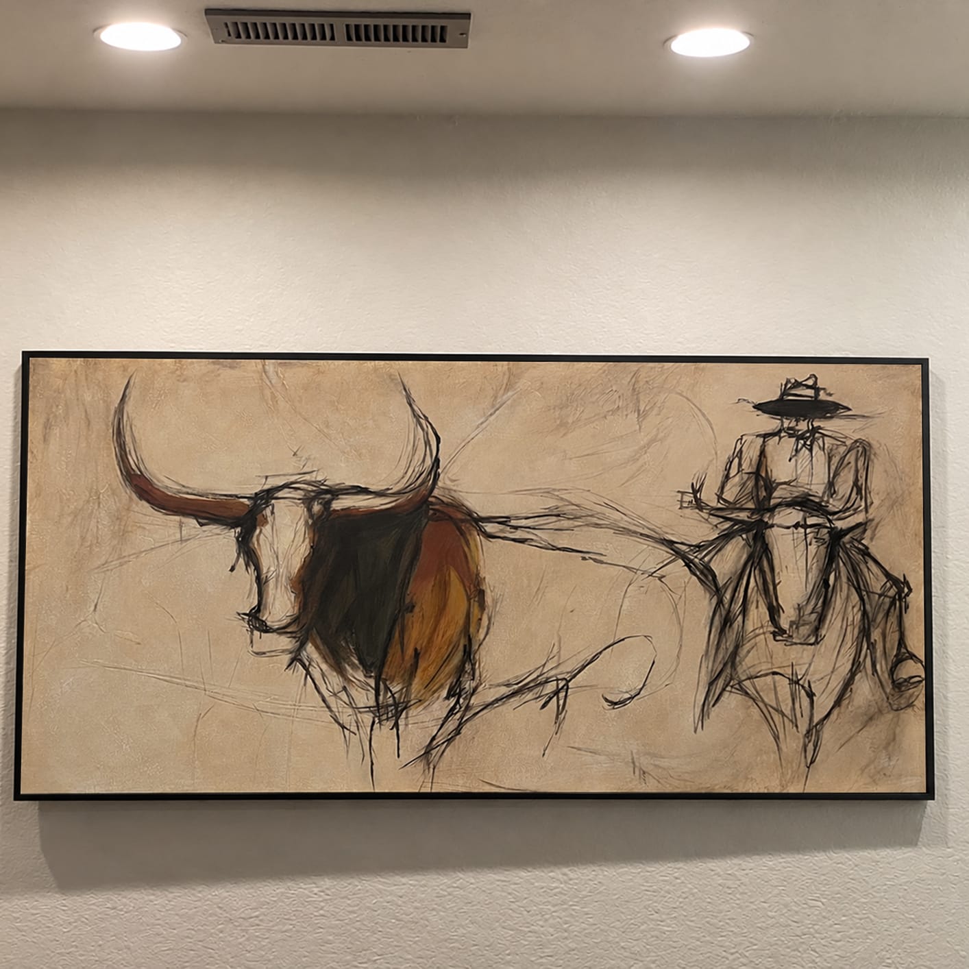 Customer photo review of Western Cowboy Art #VA185