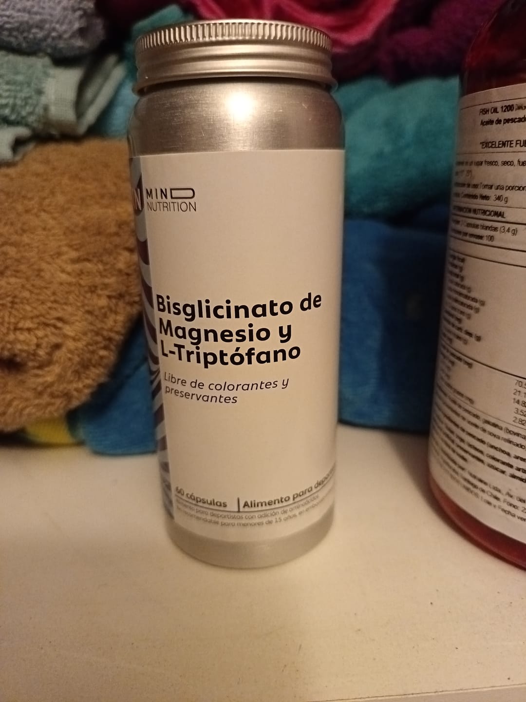 Customer photo review of Bisglicinato de Magnesio + L-TRP