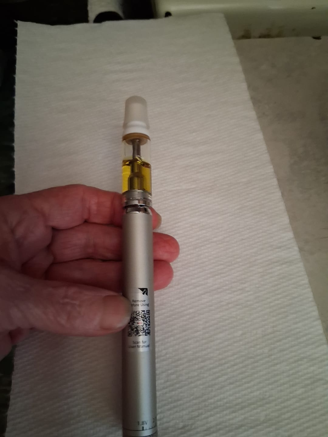 Customer photo review of 510 Thread - 2G THCa Live Resin