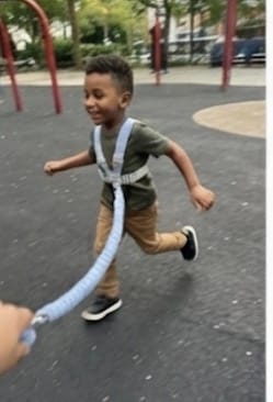 Customer photo review of Kidguard™ - Arnés de Seguridad Antiperdida