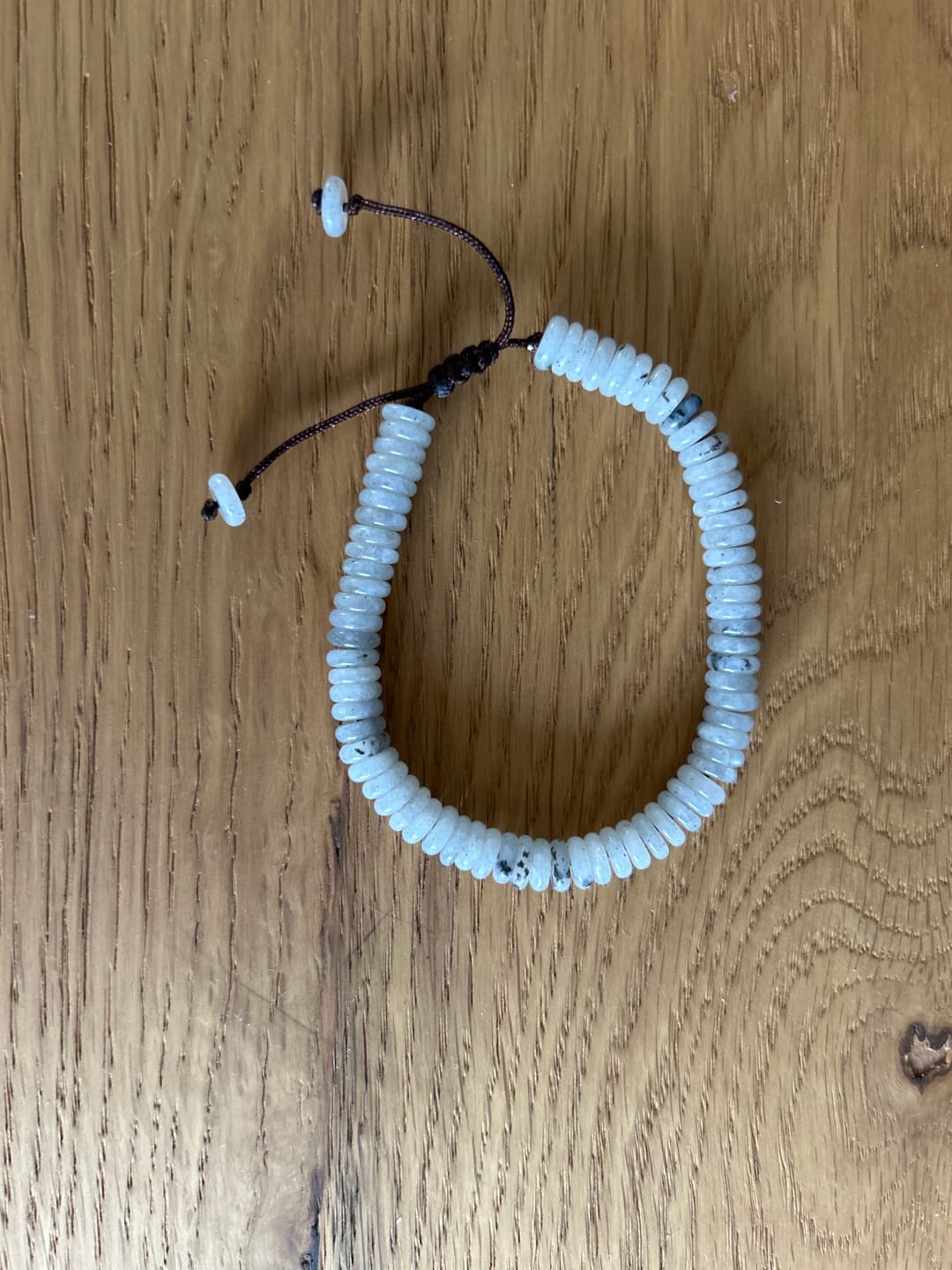 Customer photo review of Bracelet Labradorite Blanche