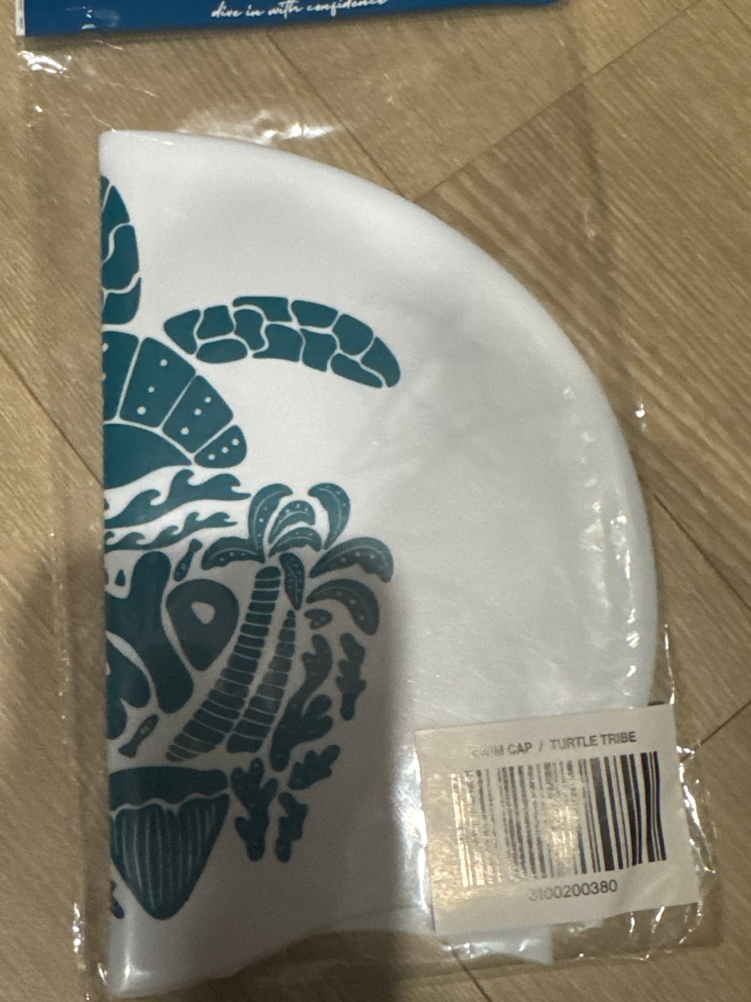 Customer photo review of JAYD Swim Cap - Turtle Tribe