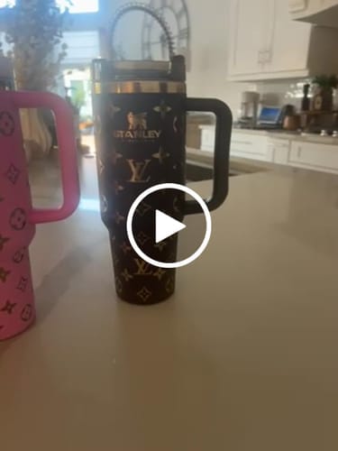 Customer photo review of Designer Holographic In-Car Insulated Cup 40 OZ