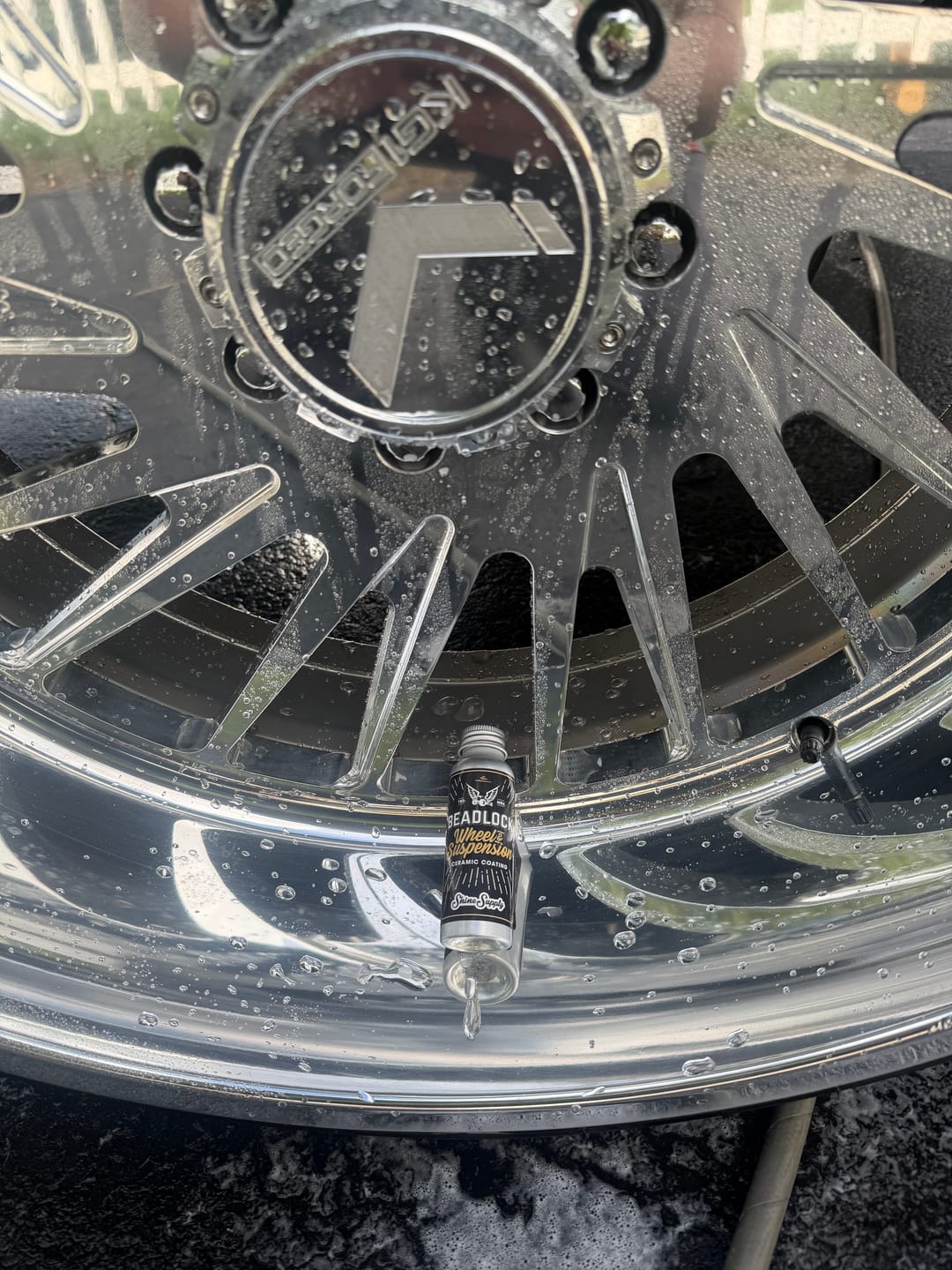 Customer photo review of Beadlock Wheel & Suspension Ceramic Coating Kit