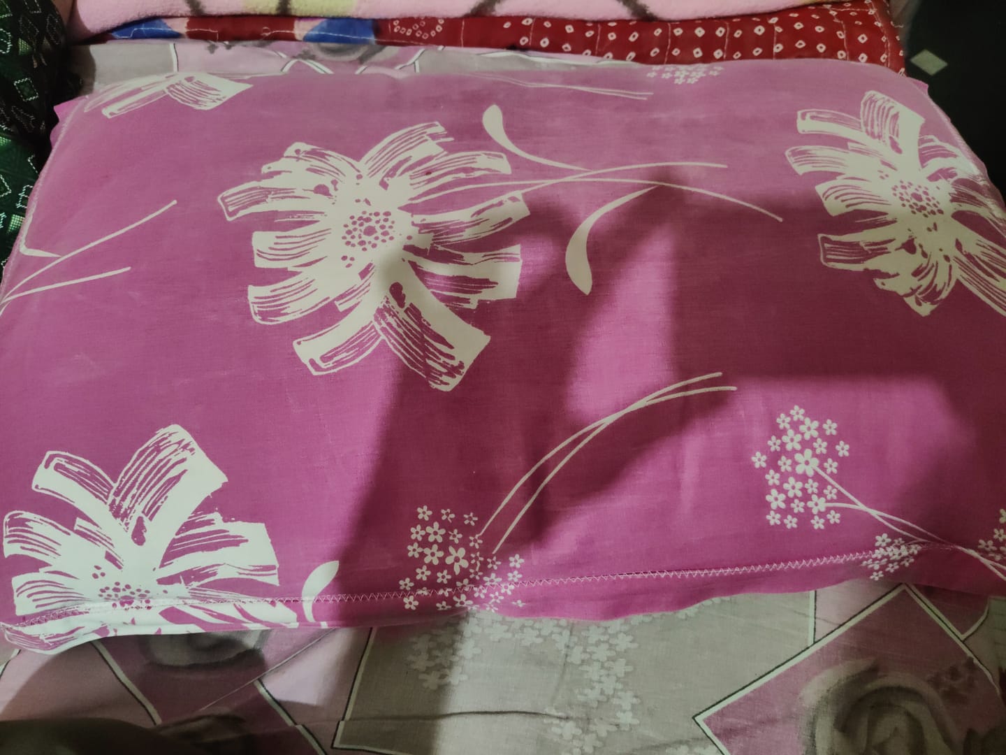 Customer photo review of Flo Adjustable Pillow (Fibre)