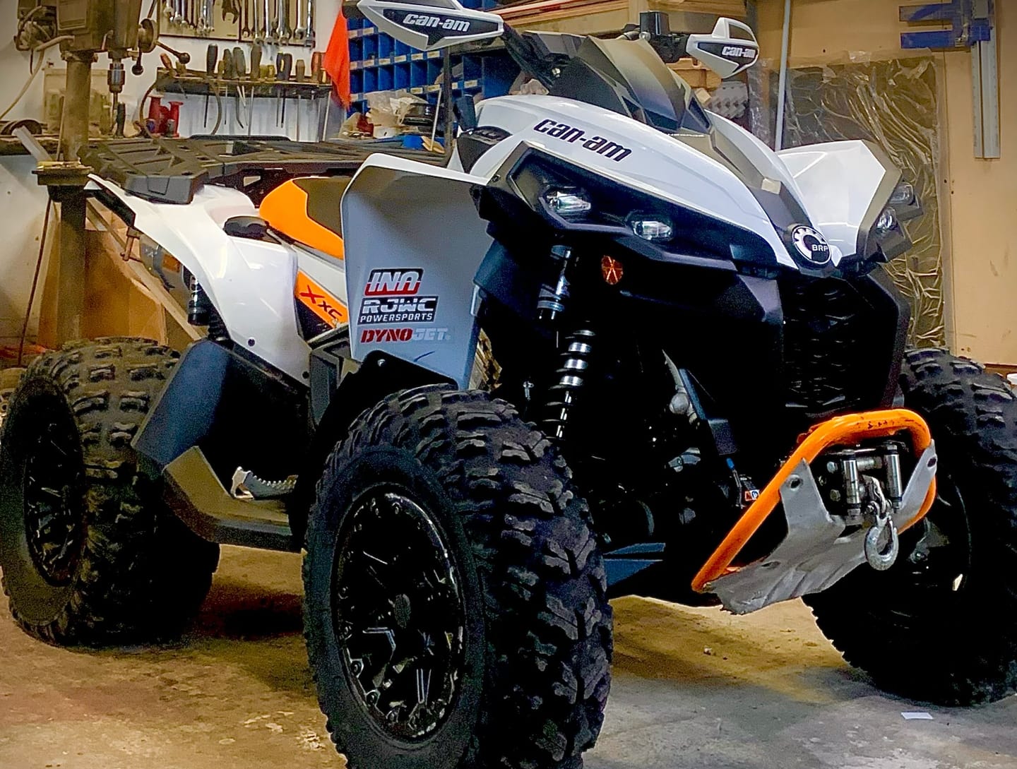 Customer photo review of Can-Am Renegade G2 Dual split