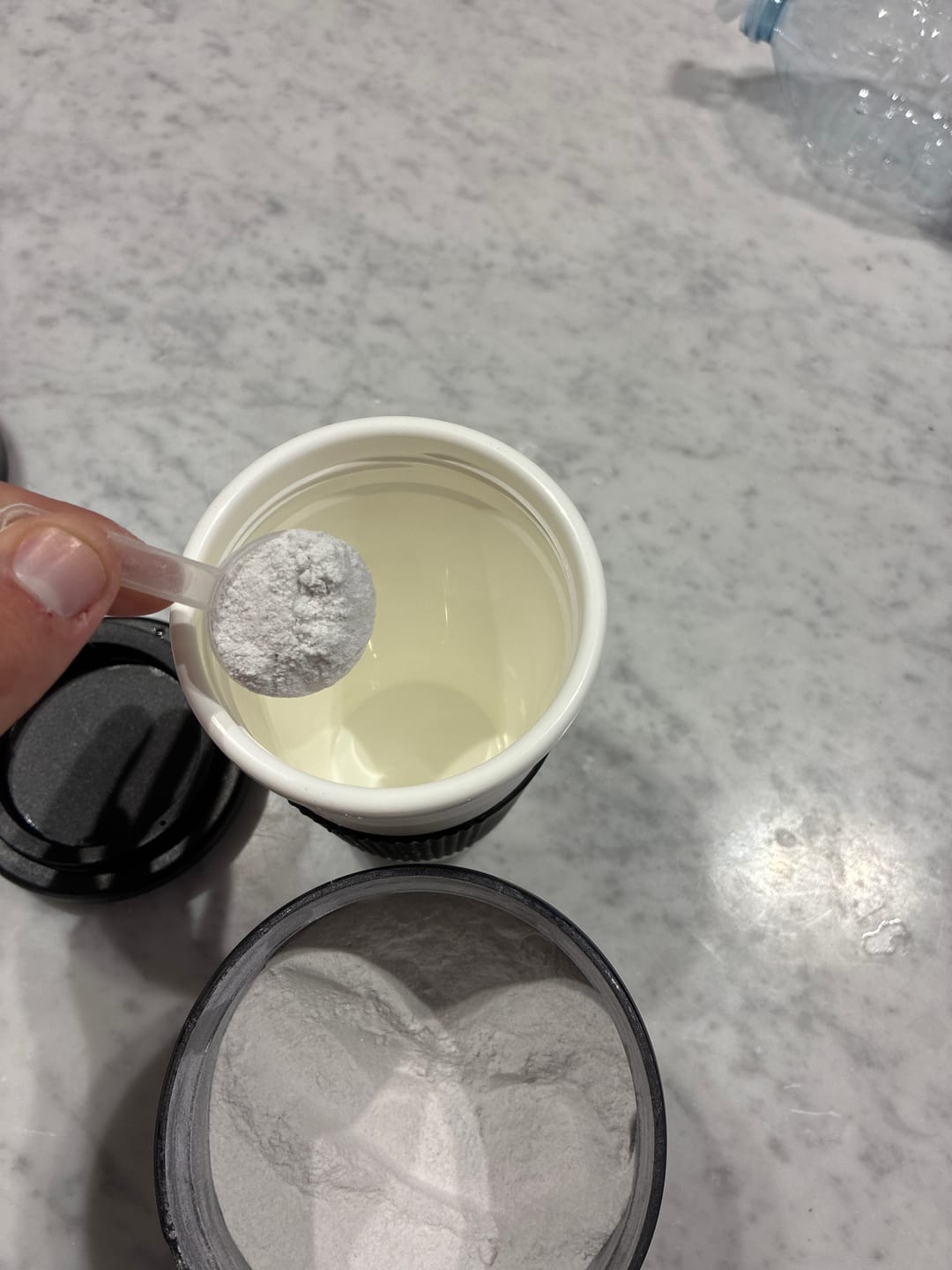 Customer photo review of +1© PREMIUM CREATINE MONOHYDRATE (300g)