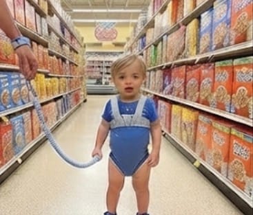 Customer photo review of Kidguard™ - Arnés de Seguridad Antiperdida