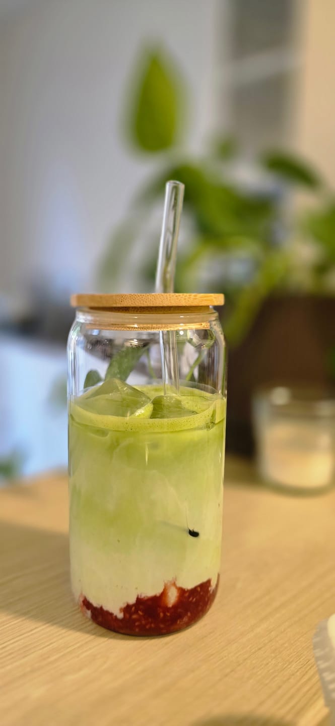 Customer photo review of 04 OMI - Premium Barista Matcha