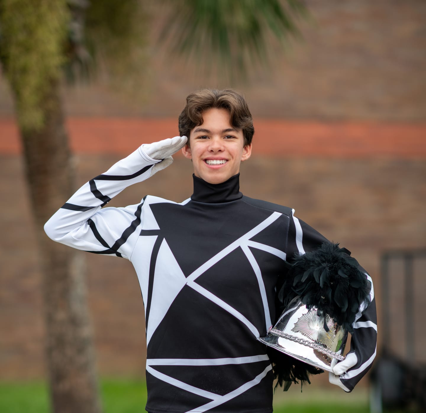 Customer photo review of Marching Band Flow Flex Performance Top G498