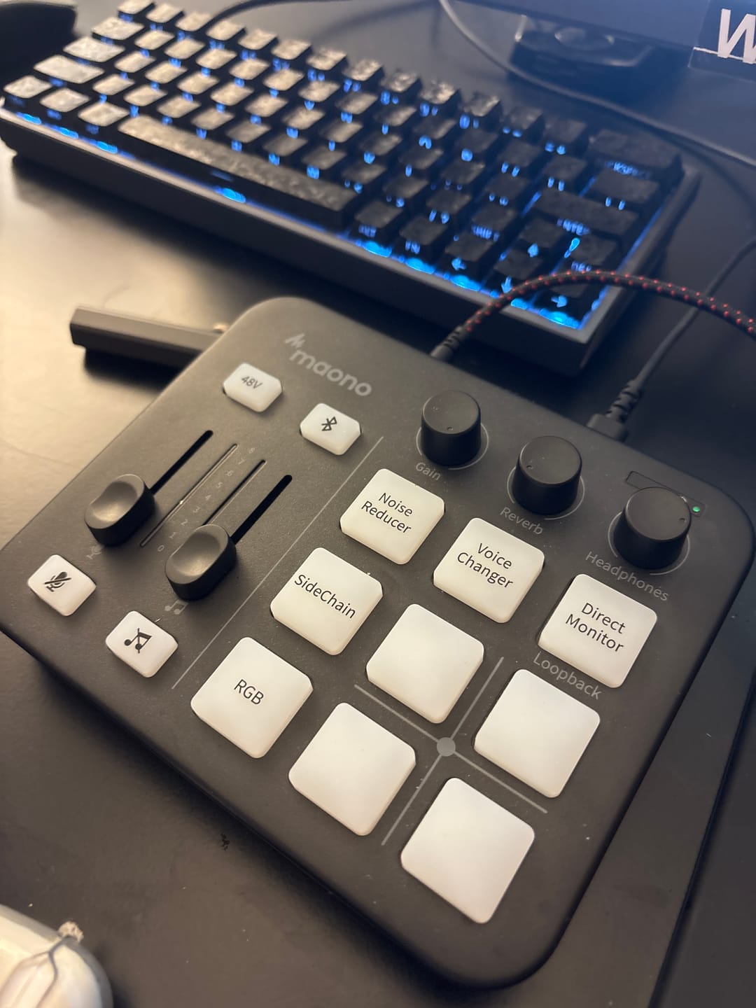 Customer photo review of Maonocaster G1 NEO Audio Mixer