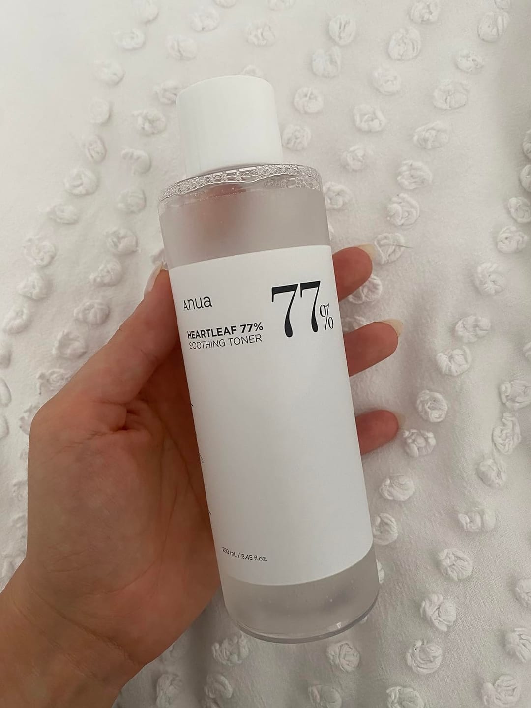 Customer photo review of Anua 77% Soothing Toner For Skin