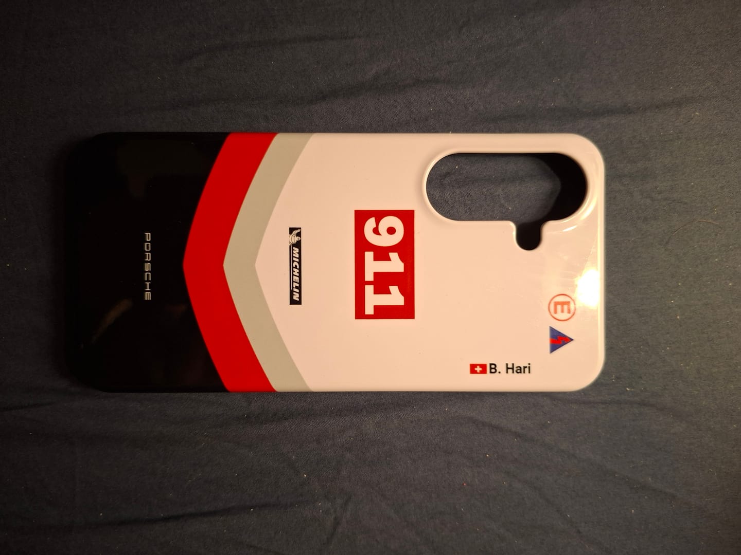 Customer photo review of 911 RSR 2017 Livery - Individuelle Premium Hülle für Samsung