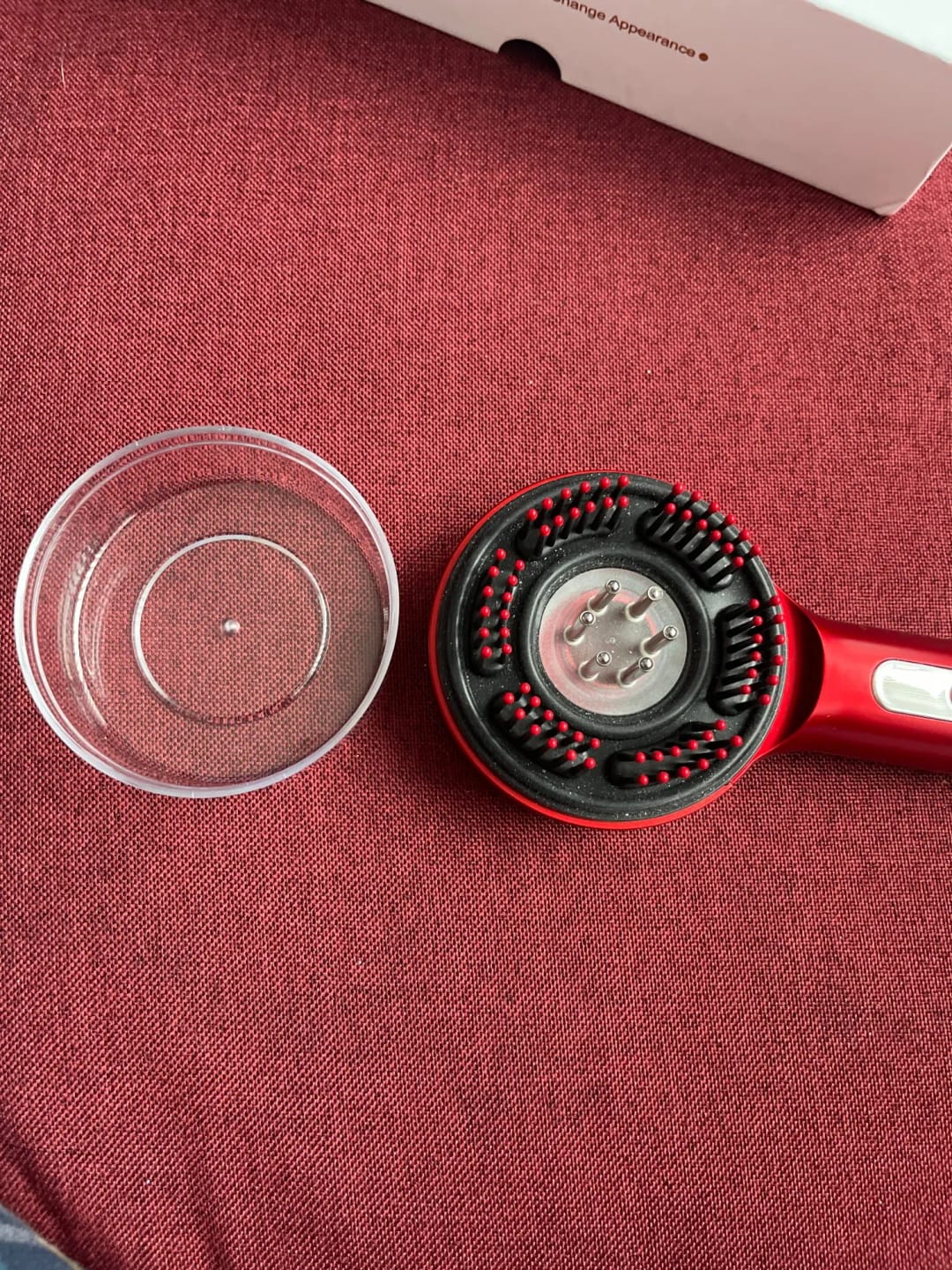 Customer photo review of Cepillo masajeador 3 en 1 Nutre, cuida y protege.
