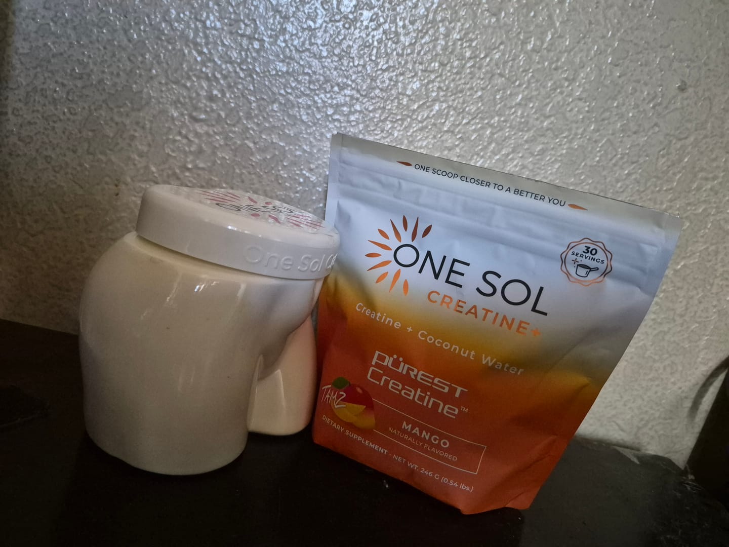 Customer photo review of One Sol Creatine+