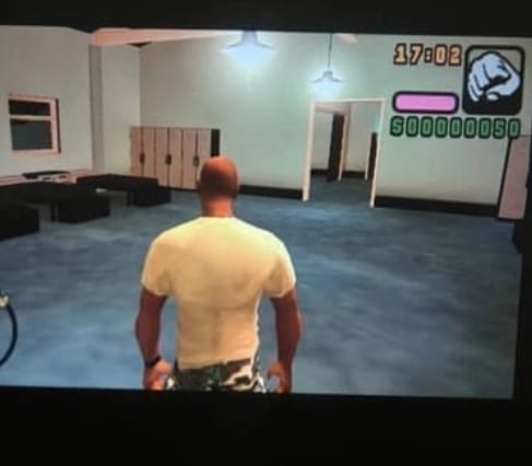 Customer photo review of Arcade Vision Projector.