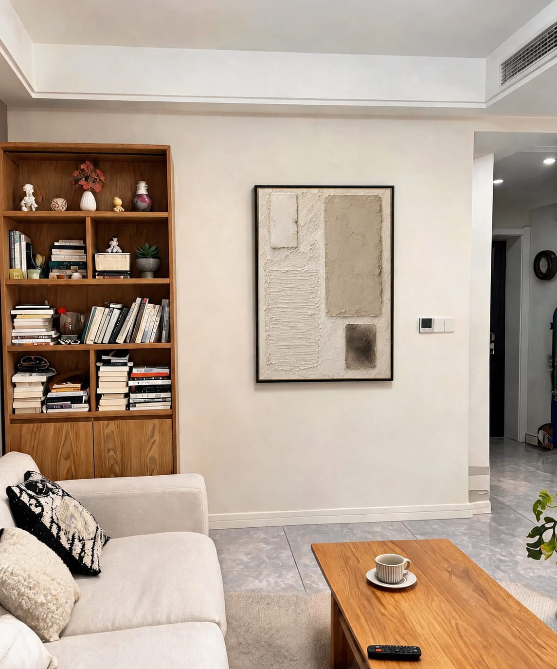 Customer photo review of Quiet Forms Wall Art