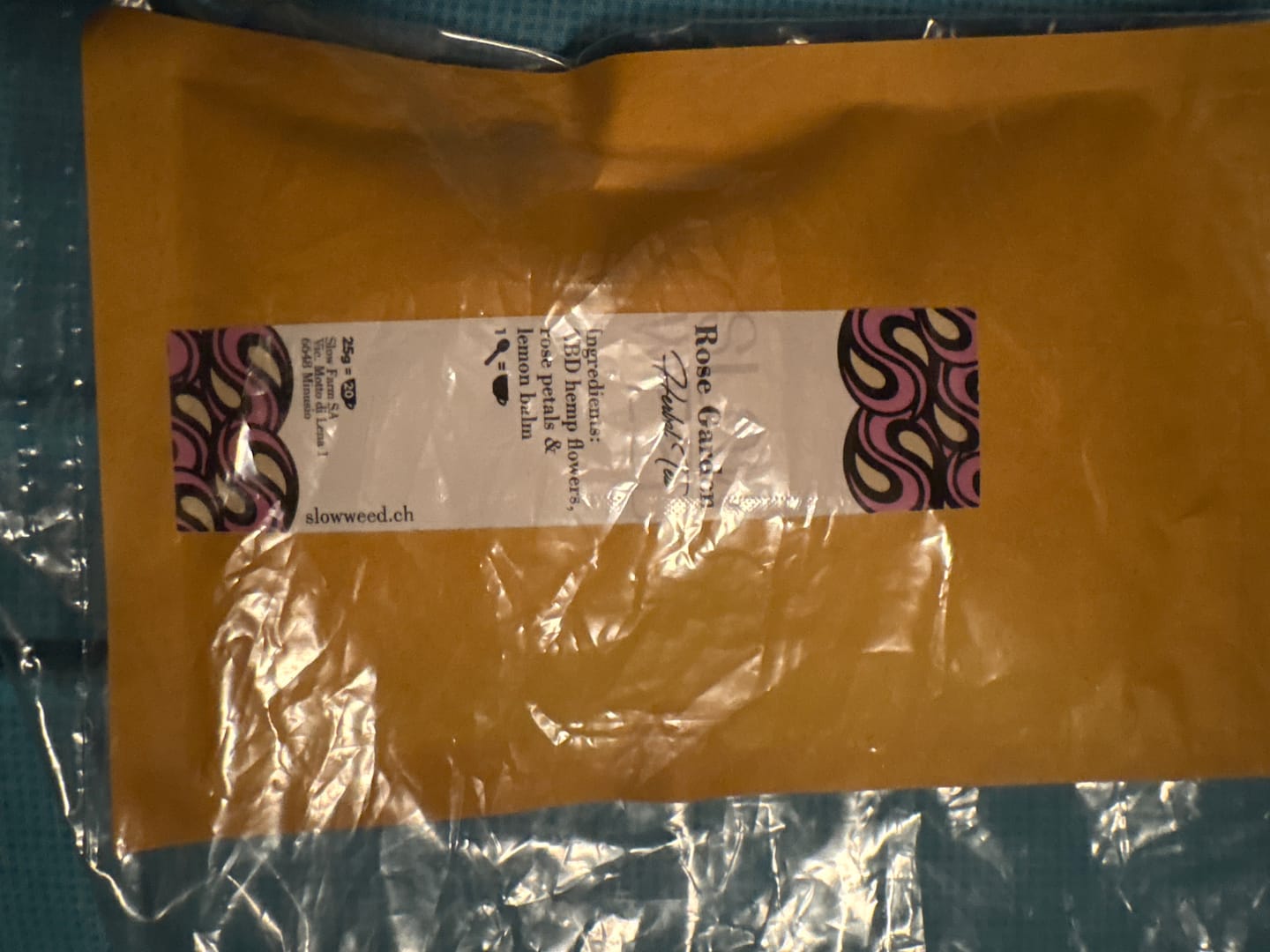 Customer photo review of Tisana contro l’ansia e rilassante (Rose Garden)