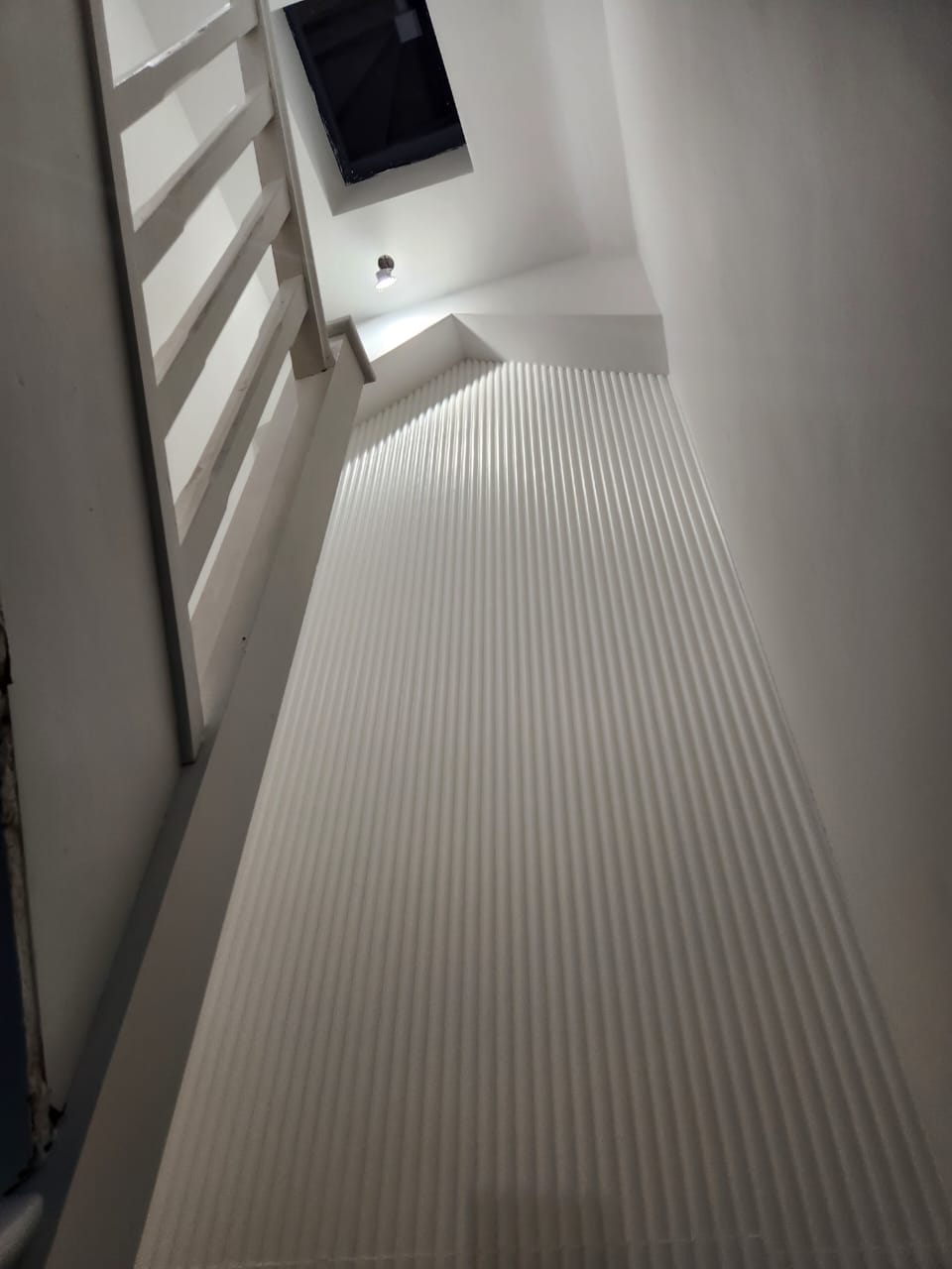 Customer photo review of Legacy Reeded Paintable MDF Panel