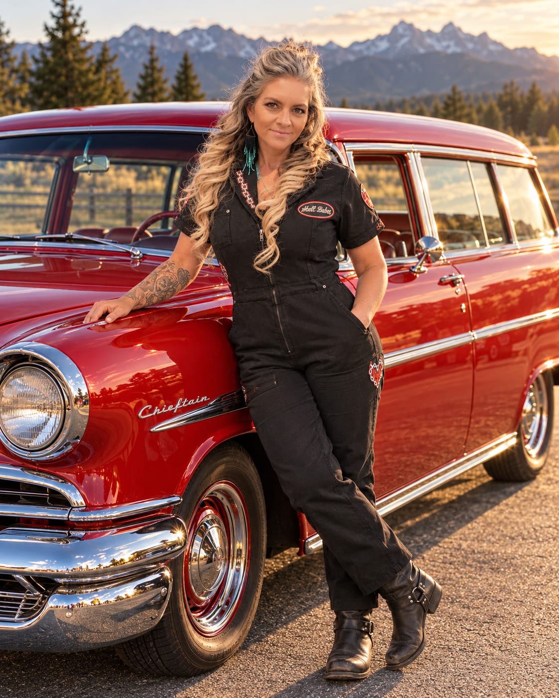 Customer photo review of Hell Crew Coverall - Black