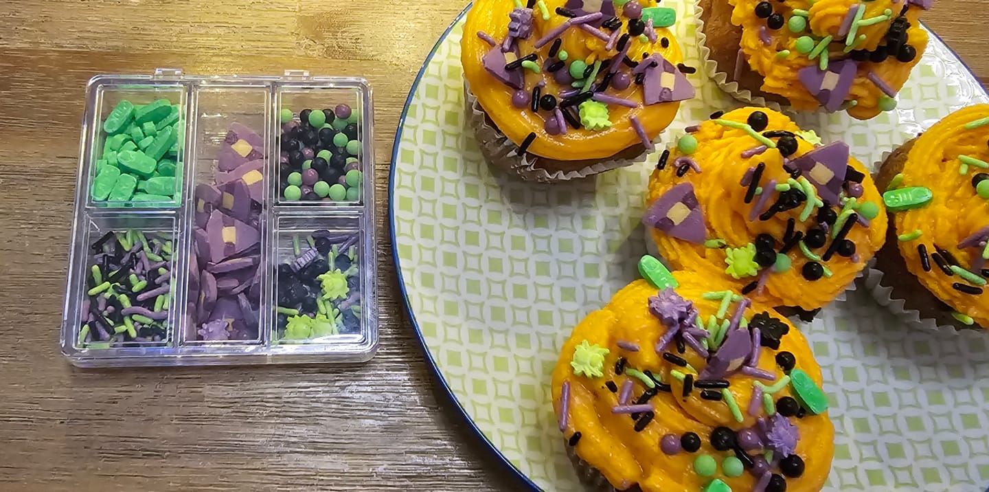 Customer photo review of Halloween Streuselmix Böse Hexe, 5-in-1