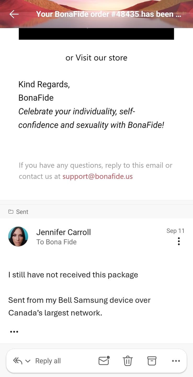 Customer photo review of Jumpsuit Halter Naked