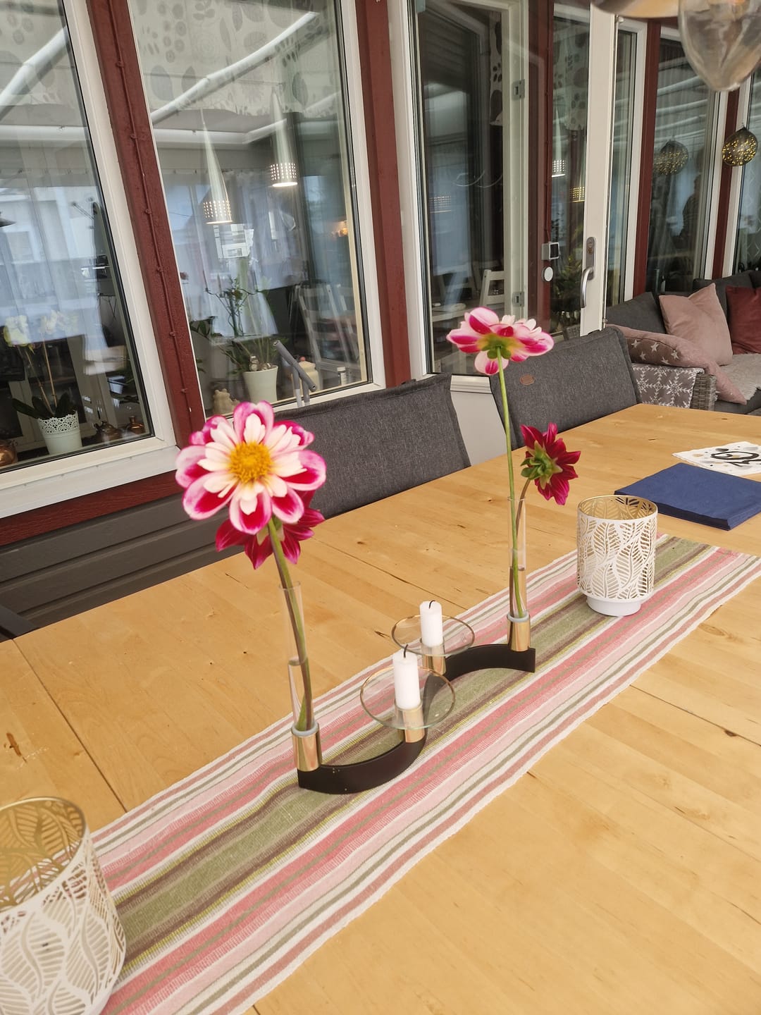 Customer photo review of Candle Vase 3-Pack