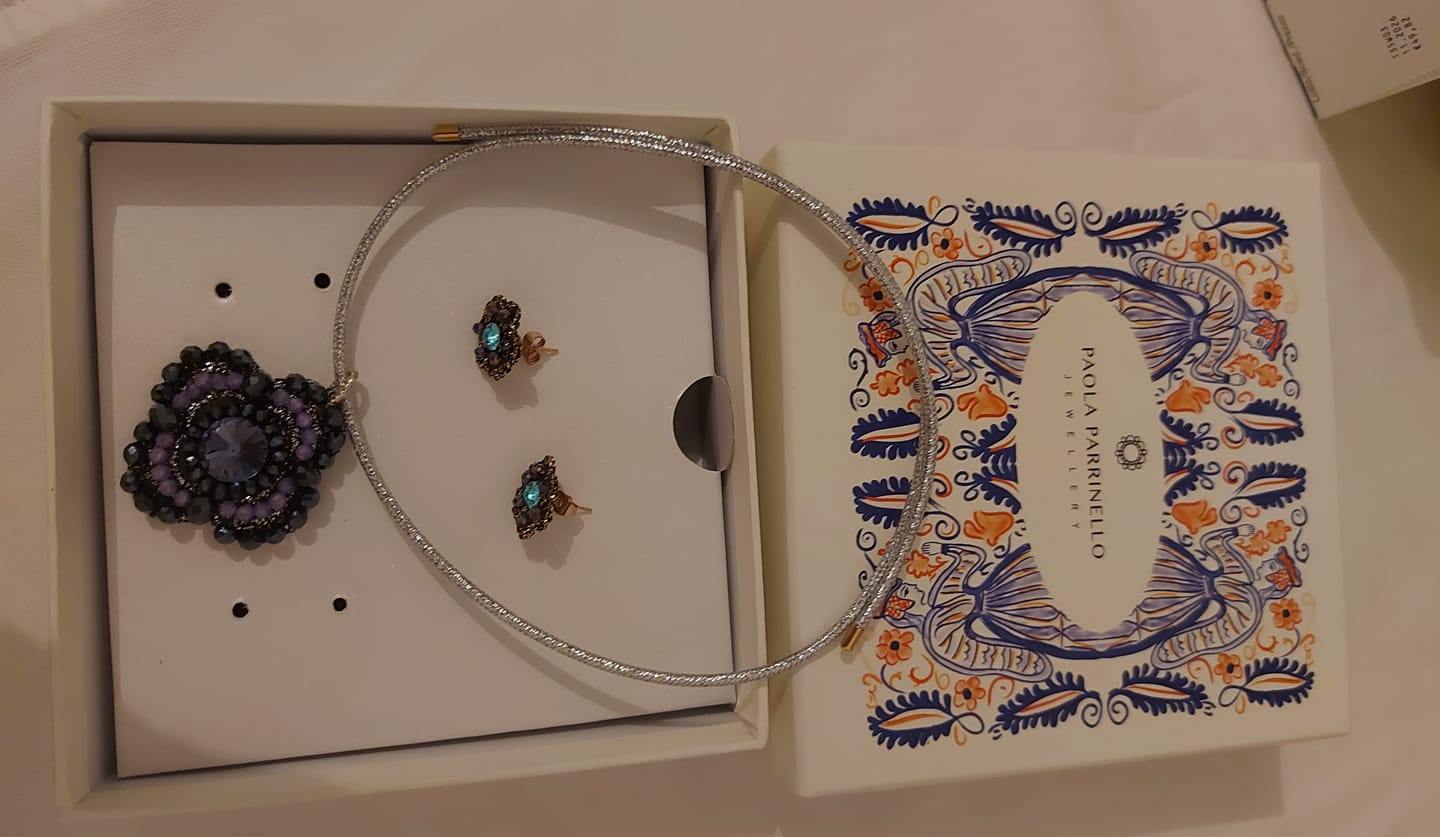 Customer photo review of Collana Madeira purple