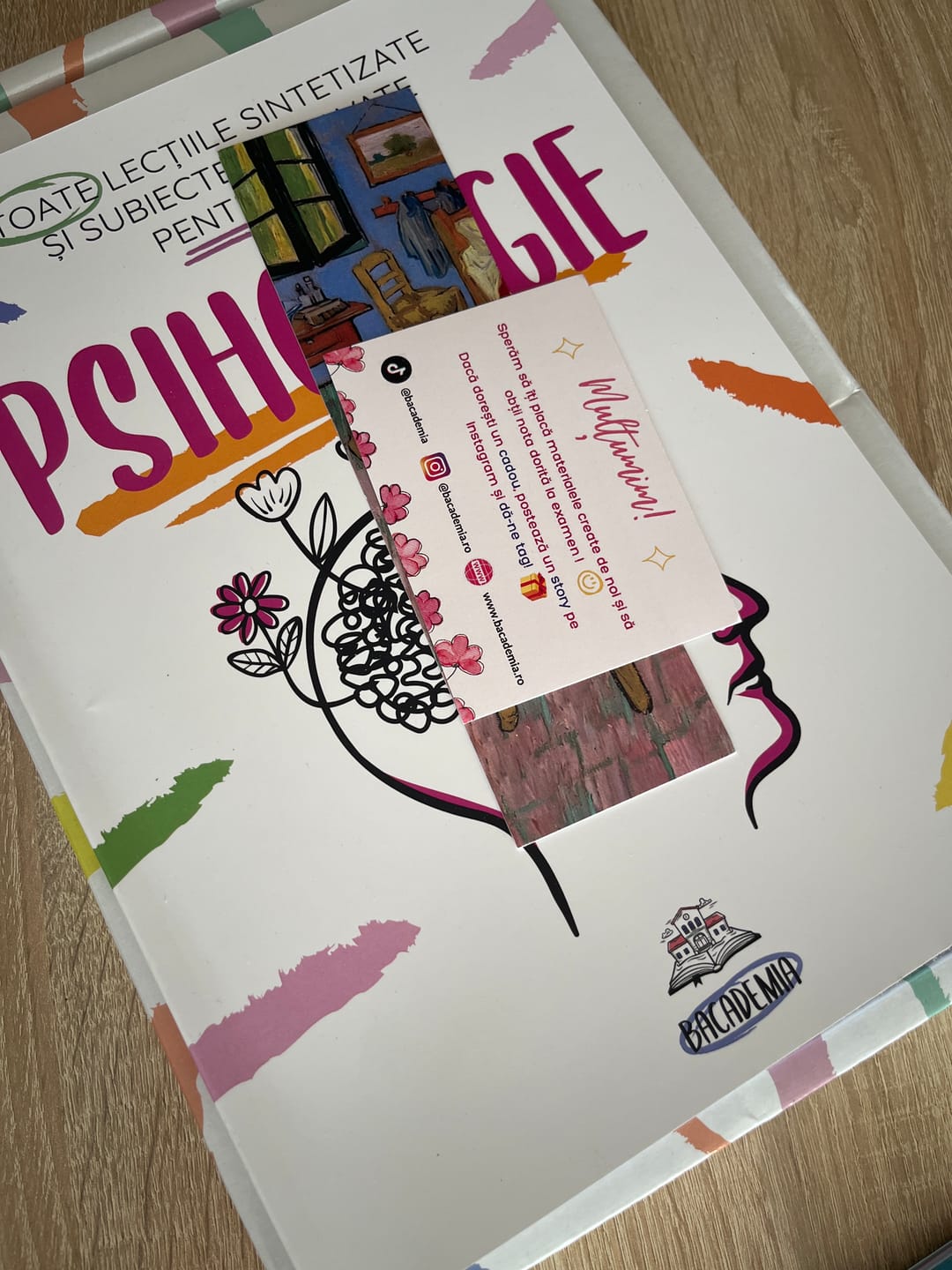 Customer photo review of Carte Psihologie Bacalaureat Bacademia