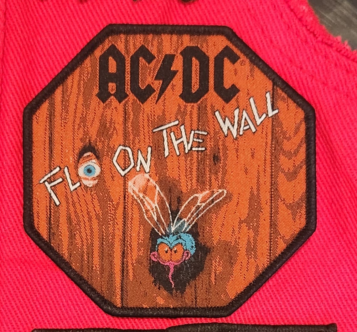Customer photo review of AC/DC - Fly On the Wall - Patch