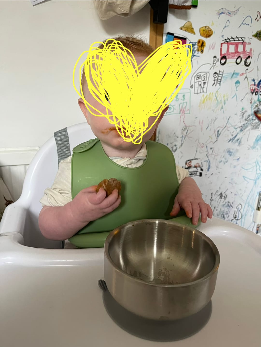 Customer photo review of Stainless Steel First Tastes Weaning Gift Set