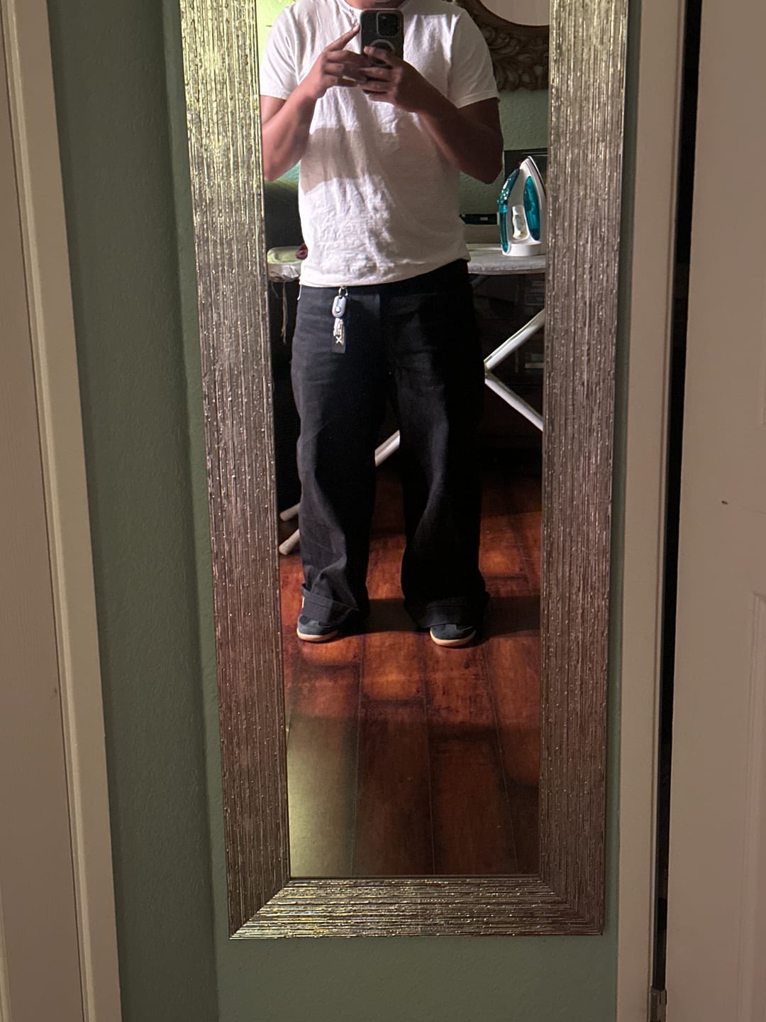 Customer photo review of Black Selvedge Denim
