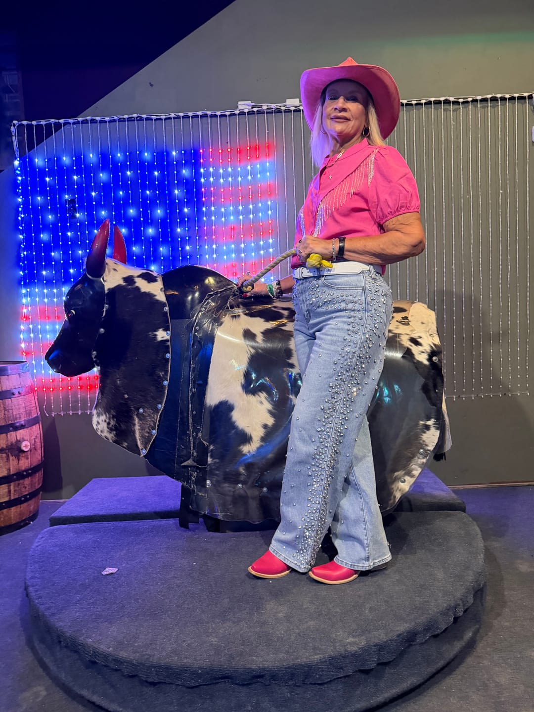 Customer photo review of Cello Denim and Diamonds Jeans
