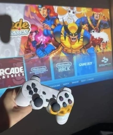 Customer photo review of Arcade Vision Projector.